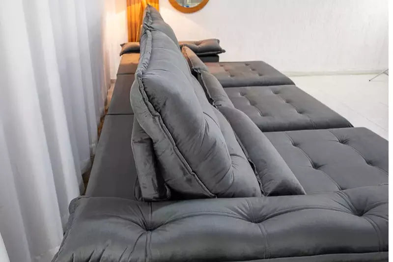 Sofá Retrátil Reclinável 3 modulos 3.50 mts