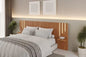 Cabeceira Lyon New Ripada C/led Mavaular Naturale