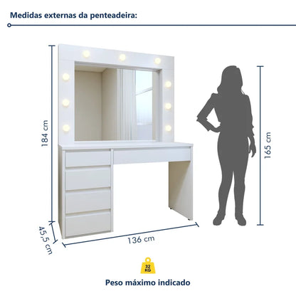 Penteadeira Camarim Berlim Off