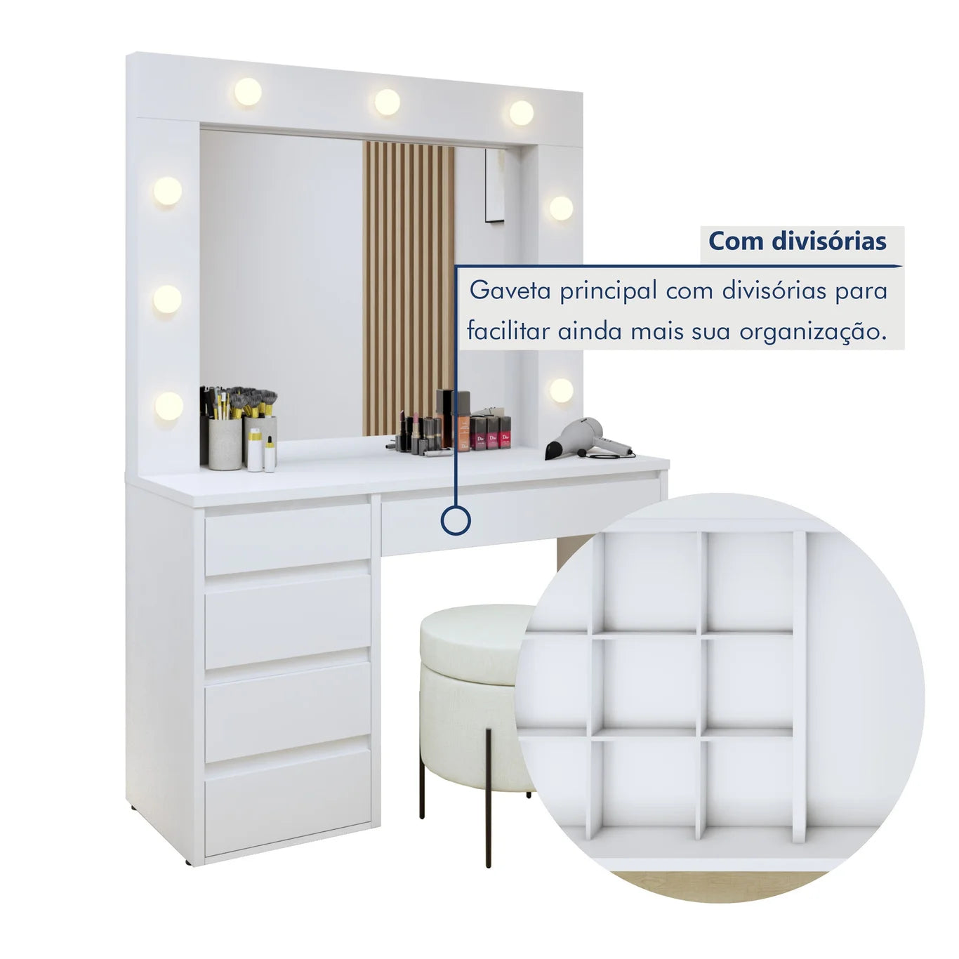 Penteadeira Camarim Berlim Off